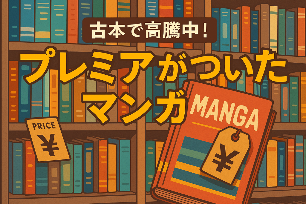 古本で高騰中！プレミアがついた希少マンガ特集【2025年版】